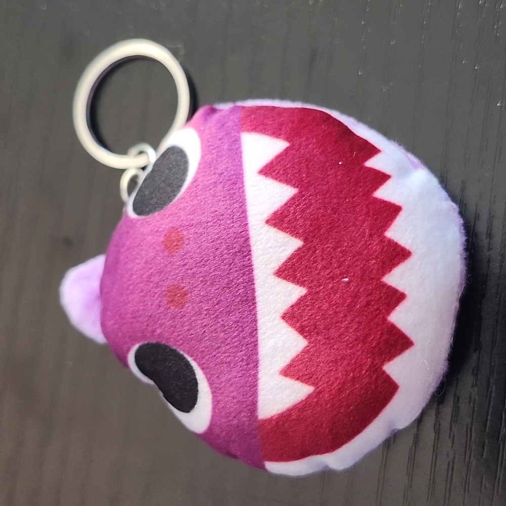 Purple Baby Shark Keychain